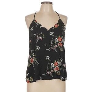 NWOT! Nine Britton Black Floral Camisole Top